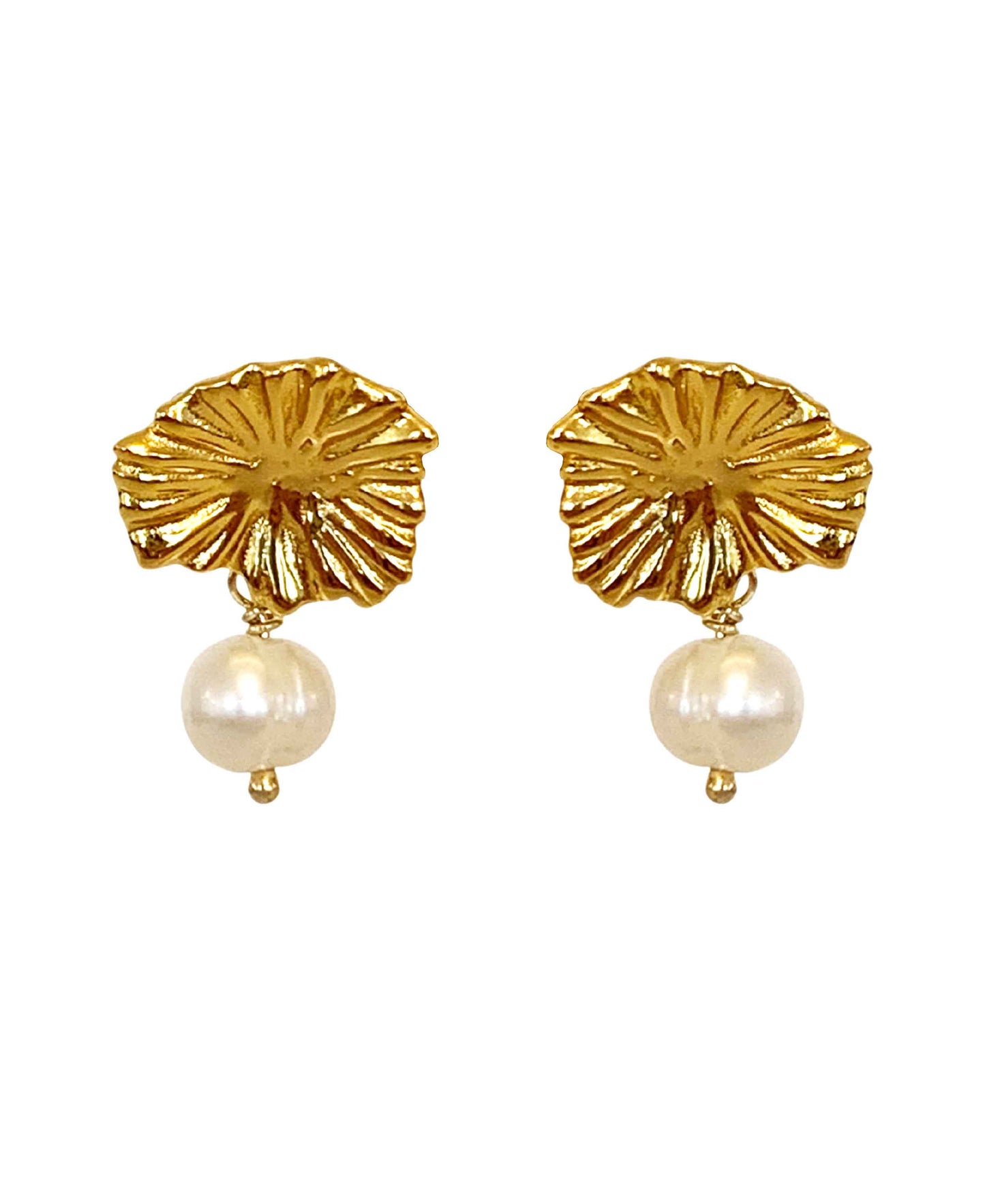 Copenhagen earrings | Gold