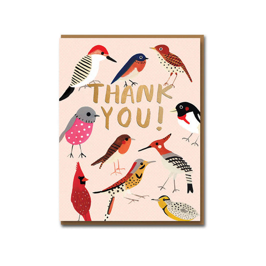 Feathered Friends Greeting Card