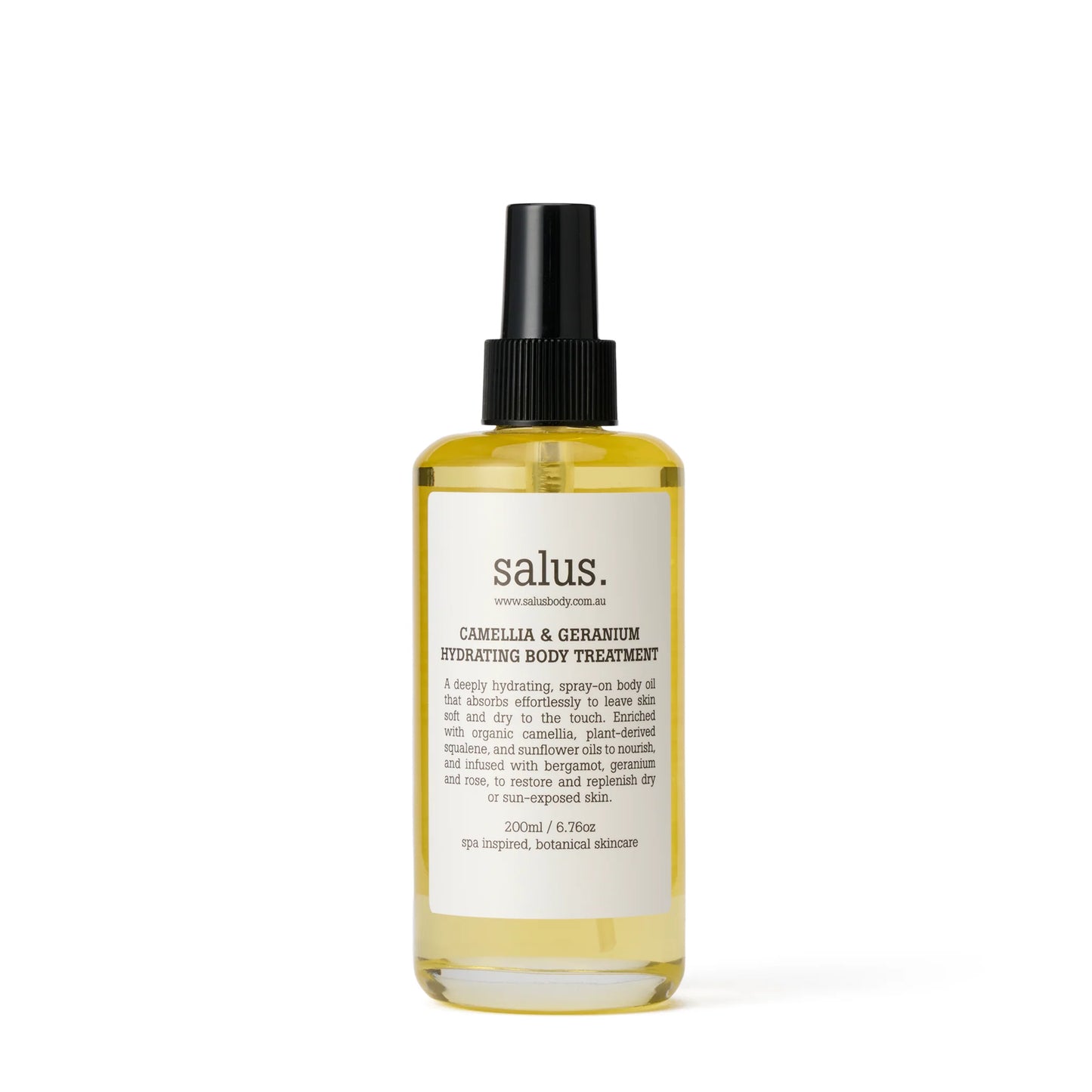 Camellia & Geranium Hydrating Body Treatment Oil