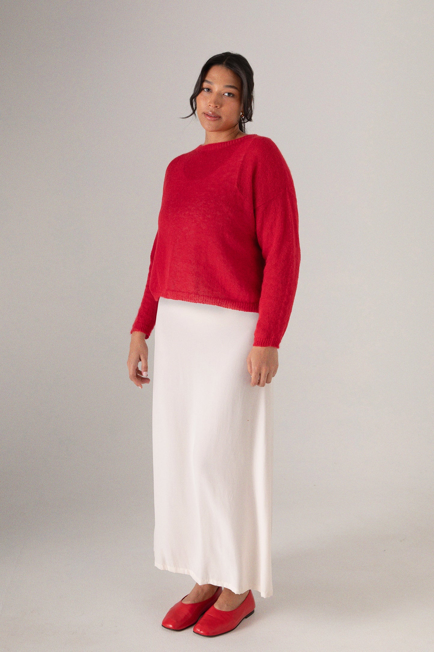 Feather Knit | Poppy