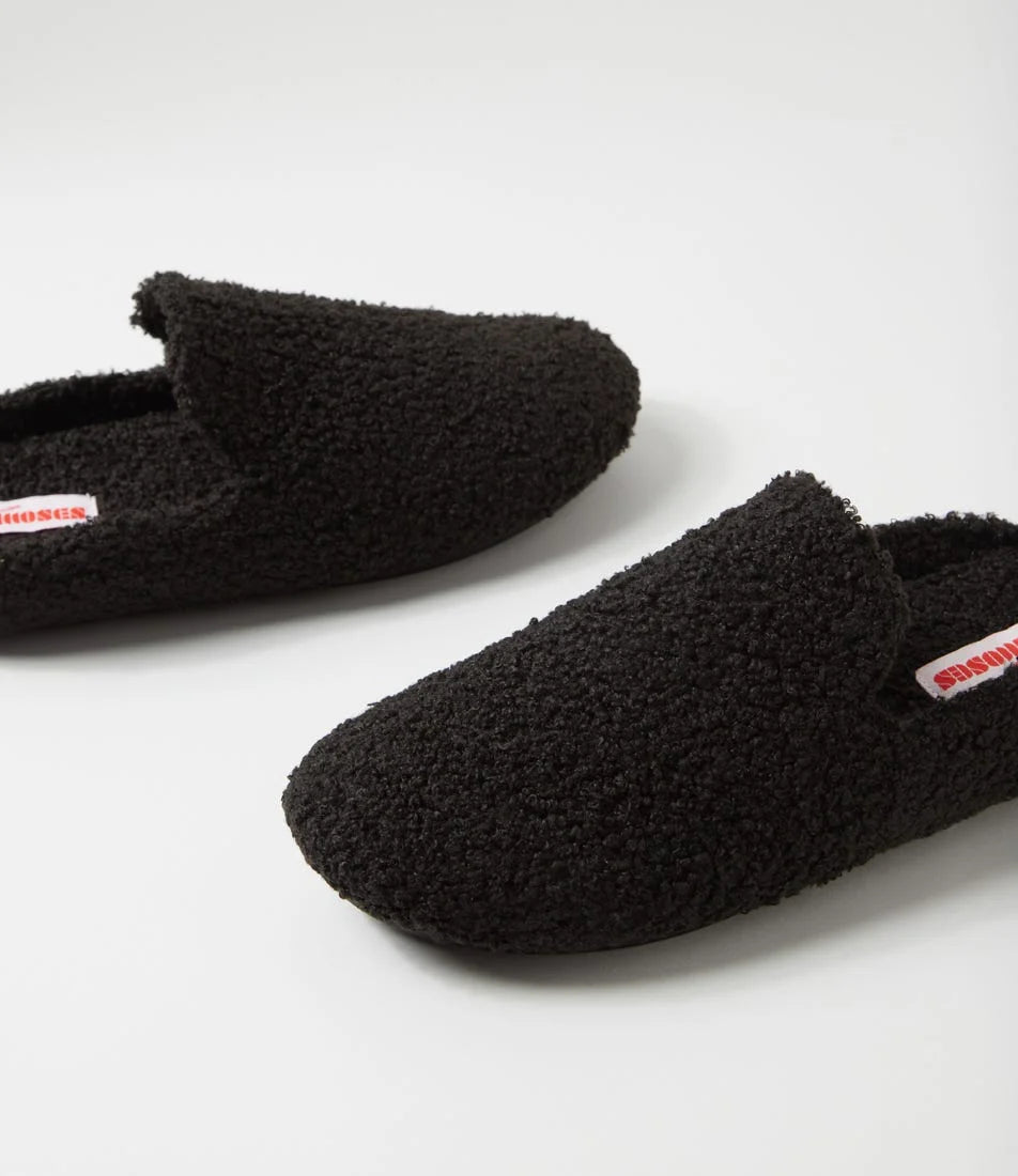 Kush slippers | Jet black