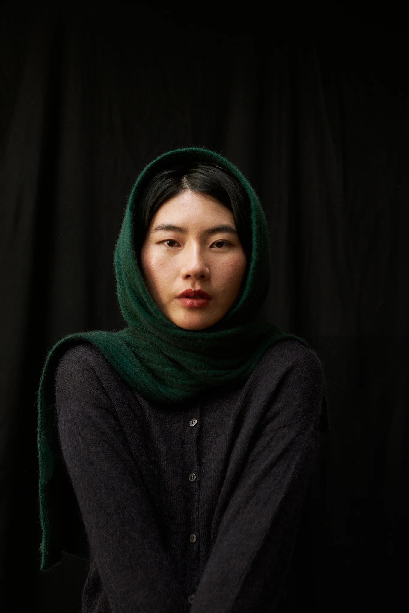 Ripple Scarf - Verdant Green