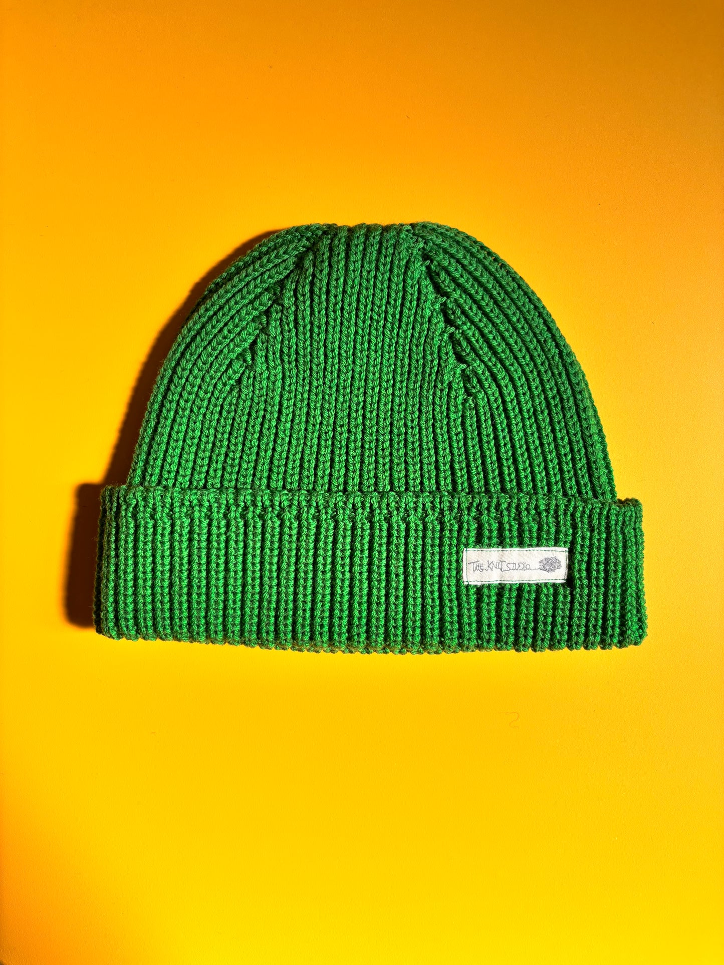 Unisex Ribbed Merino Beanie