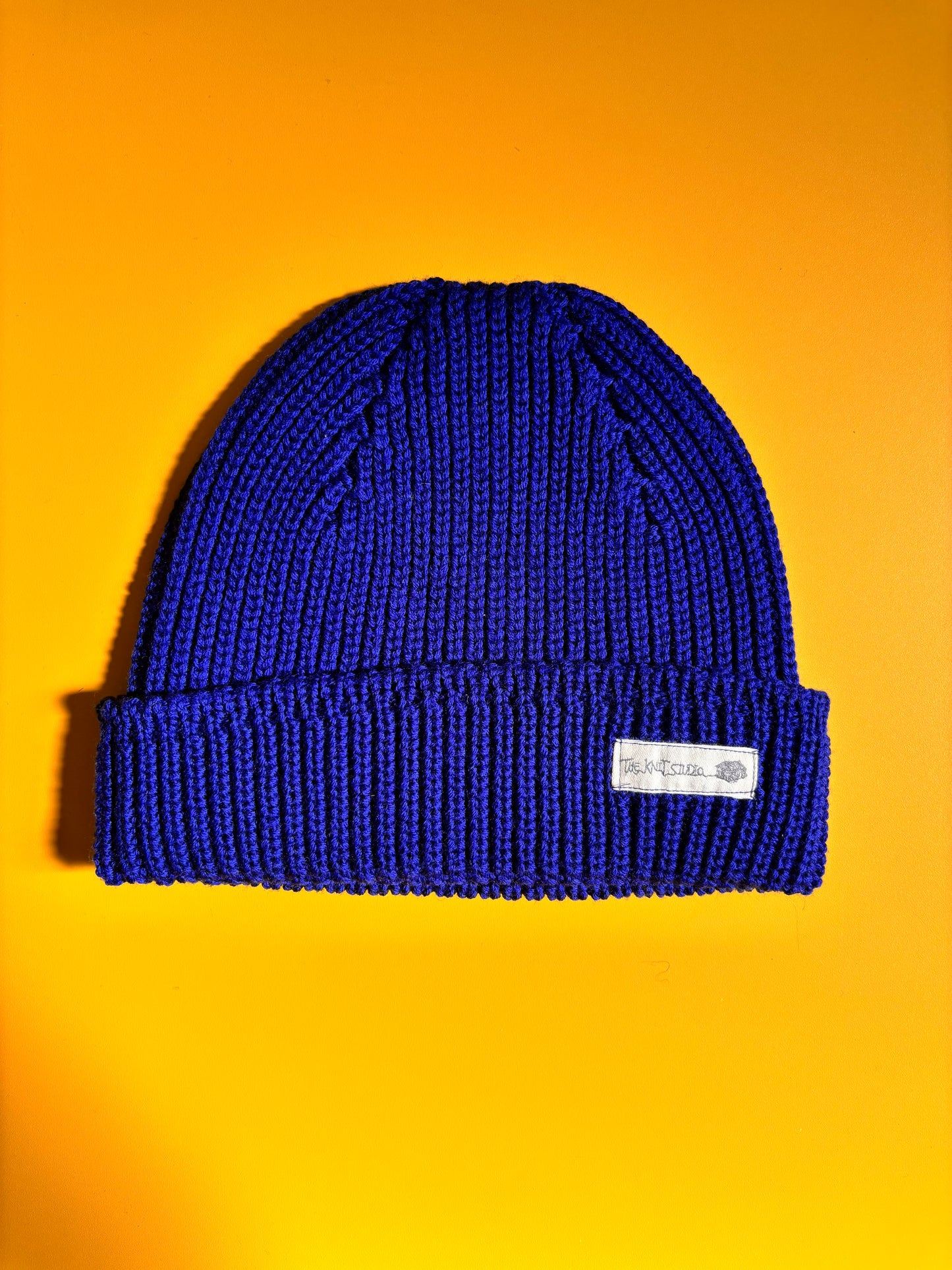 Unisex Ribbed Merino Beanie