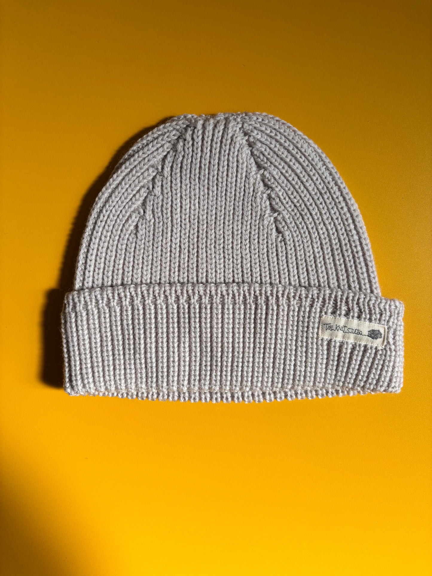 Unisex Ribbed Merino Beanie