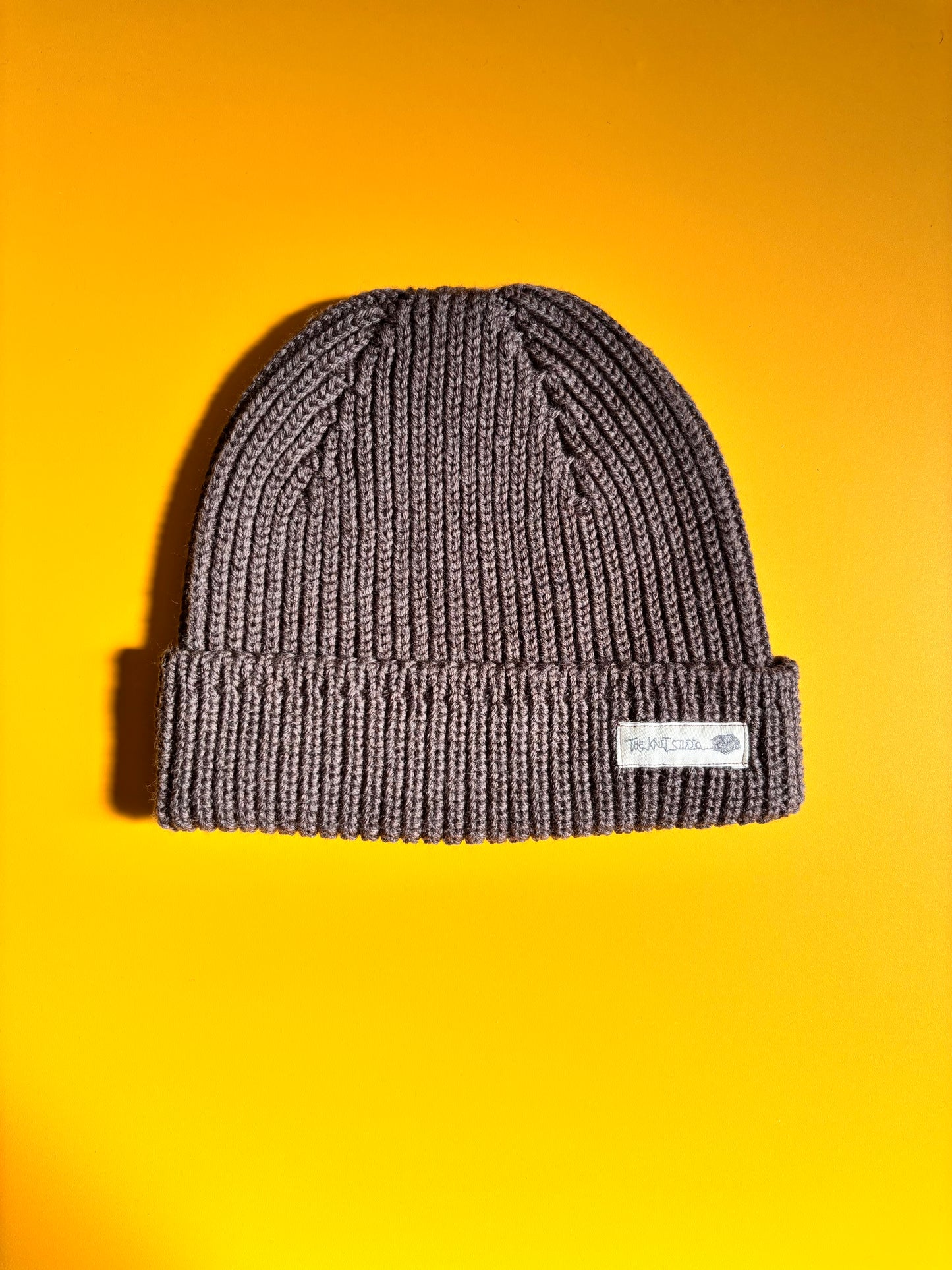 Unisex Ribbed Merino Beanie
