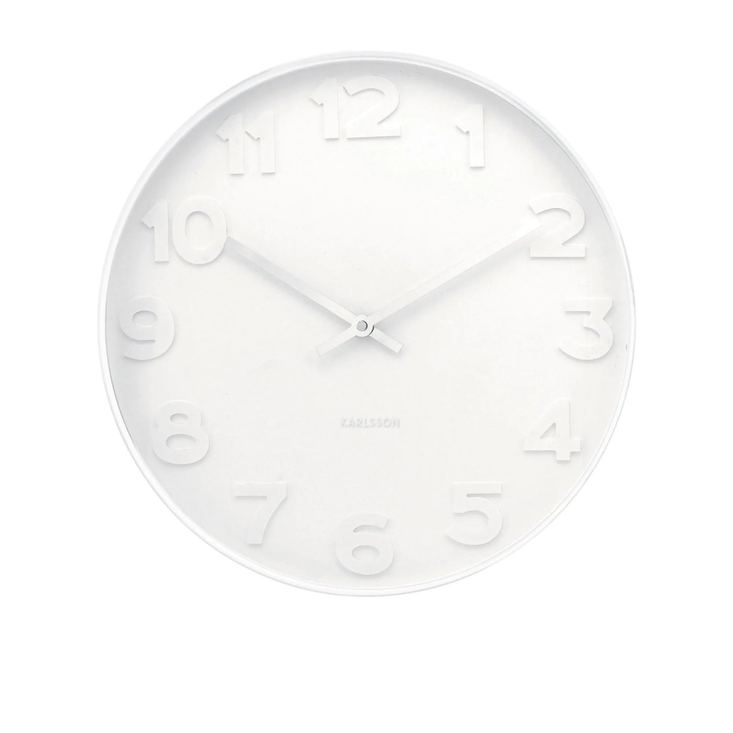 Mr White Wall Clock