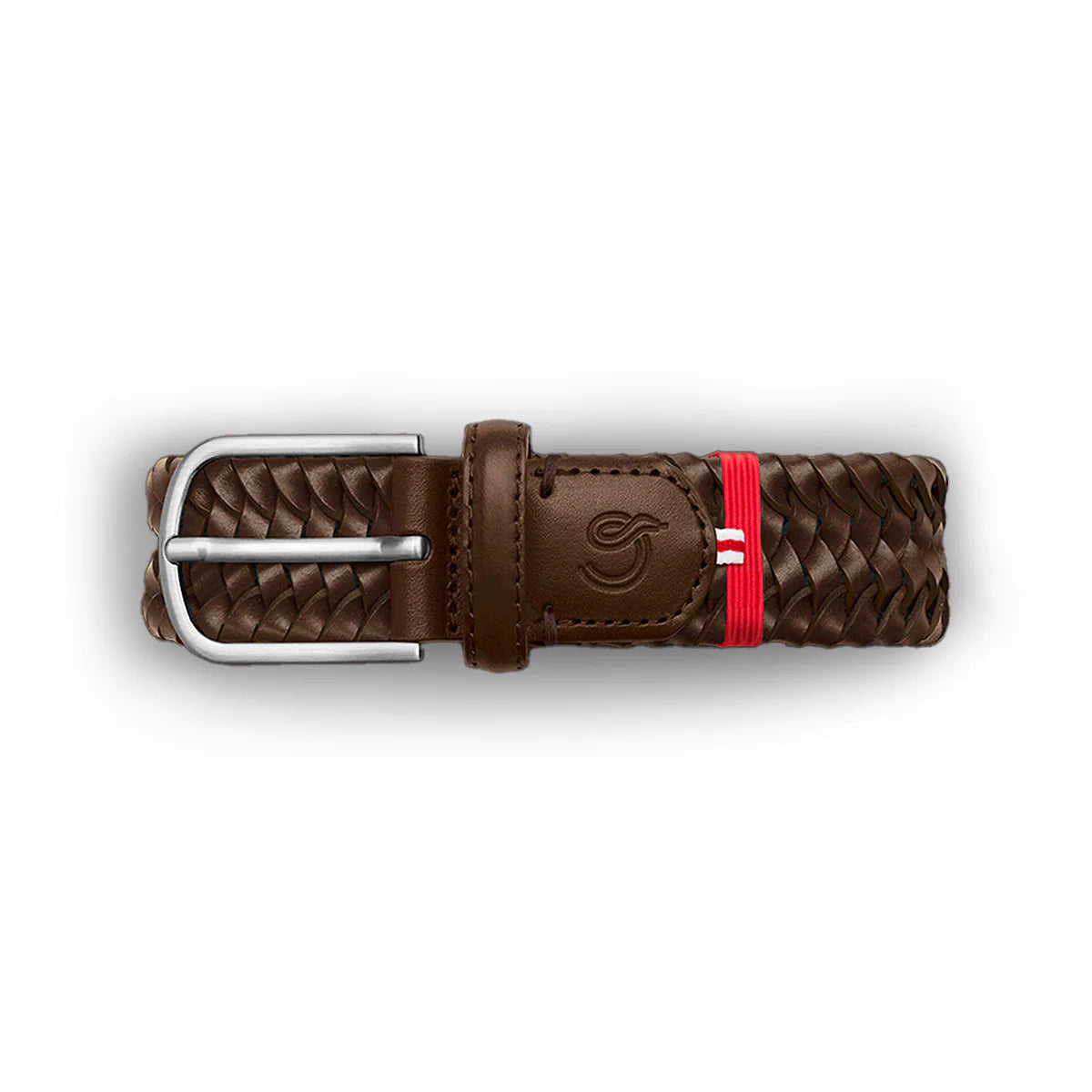La Boucle stretch Leather Mono Belt