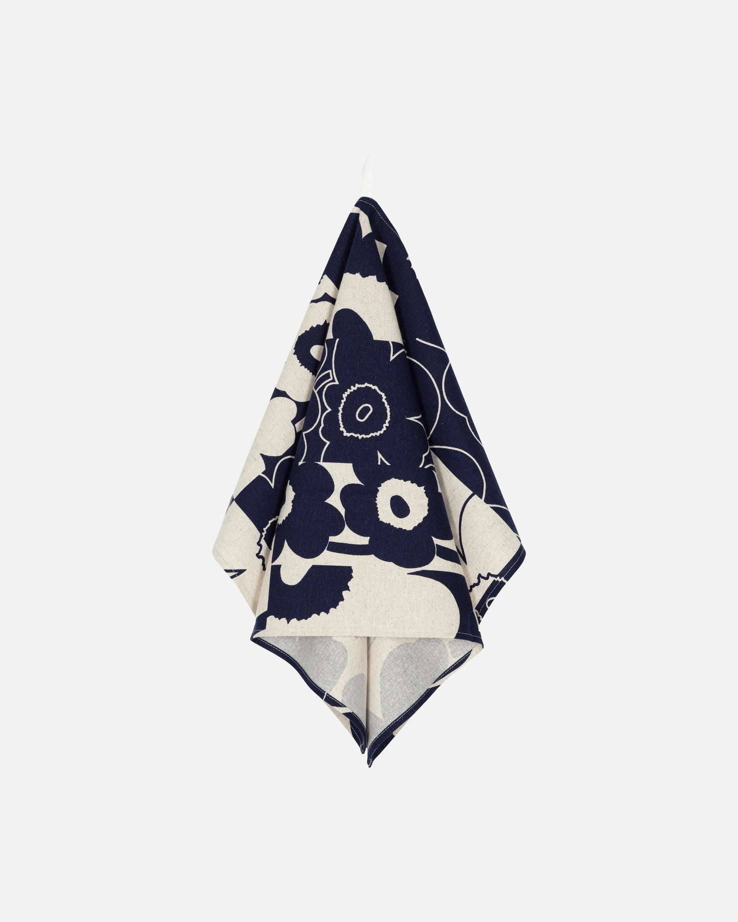 Unikko Kitchen Towel - Navy