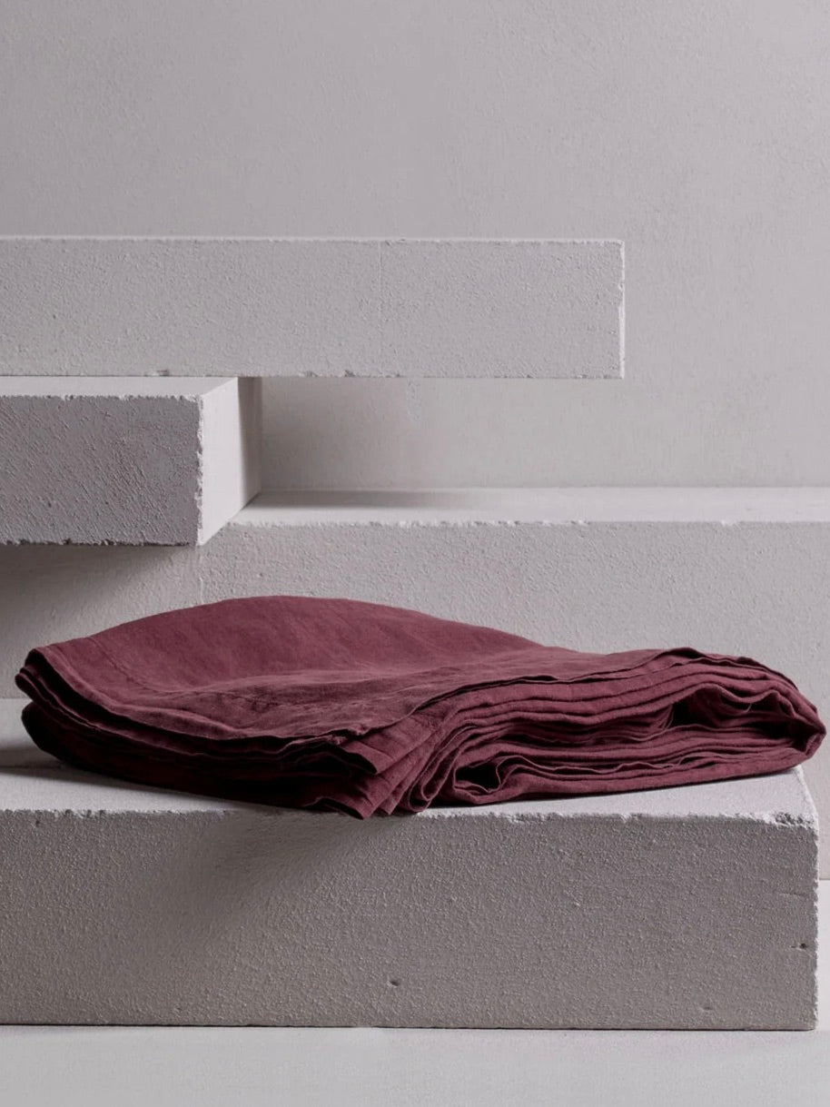 Belgium Linen Fitted Sheet | Queen | King