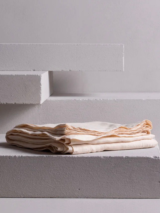 Belgium Linen Fitted Sheet | Queen | King