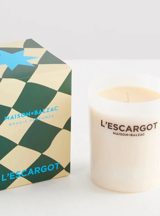 L'escargot large scented candle