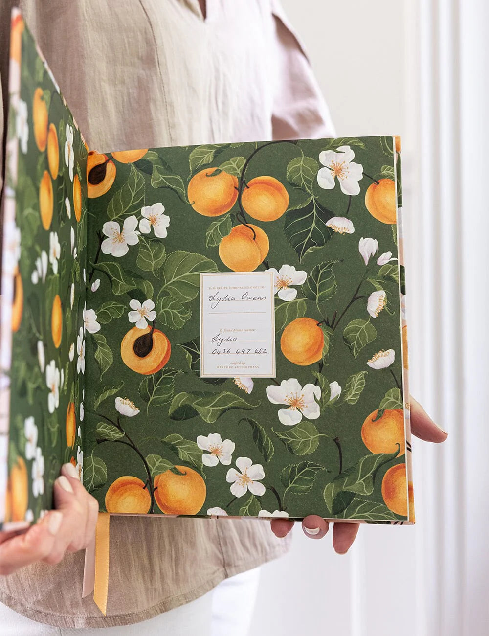 Heirloom Recipe Book Journal