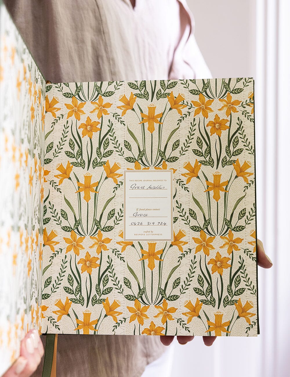 Heirloom Recipe Book Journal