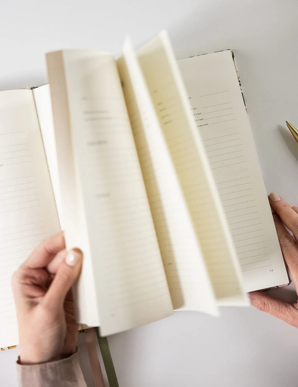 Heirloom Recipe Book Journal
