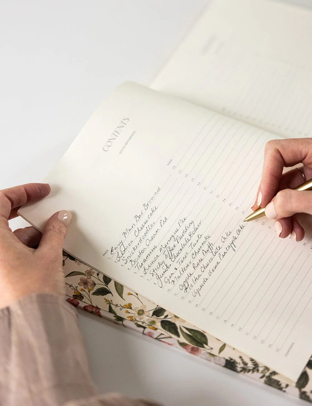 Heirloom Recipe Book Journal