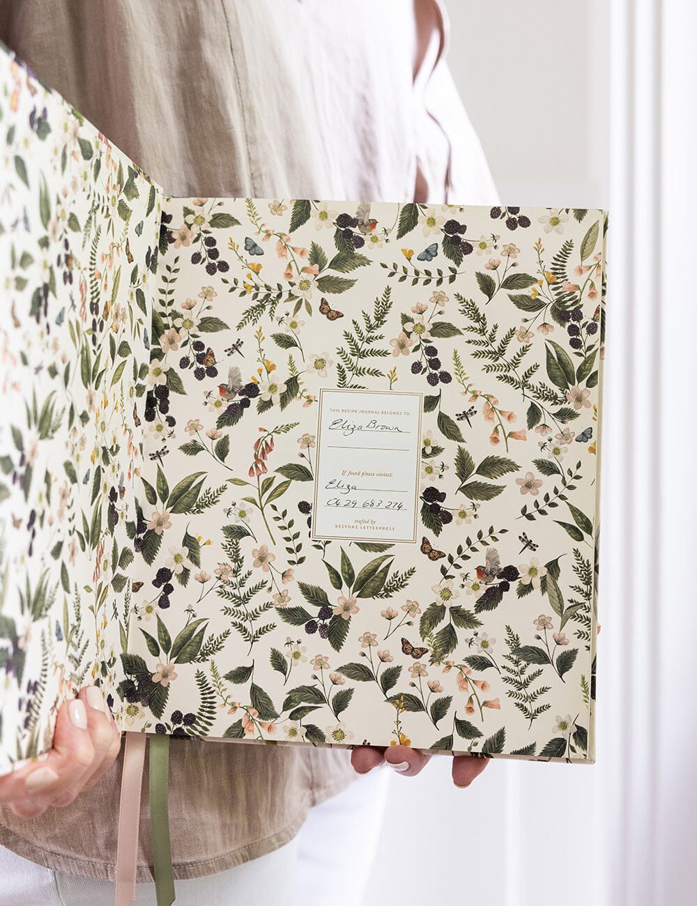 Heirloom Recipe Book Journal
