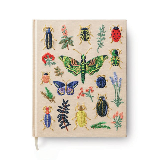 Embroidered sketchbook | Curio