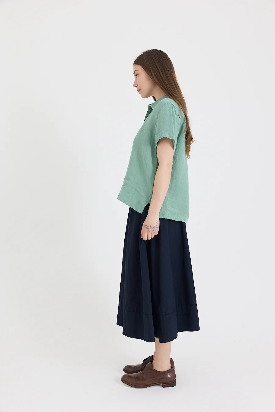 Ash Skirt in Cotton Twill