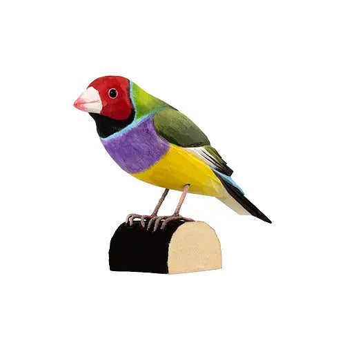 Hand Carved Decobird