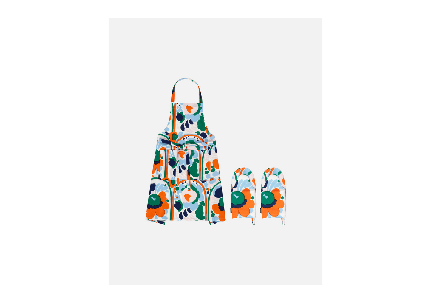 Pieni Karuselli | Apron and Oven mitt set