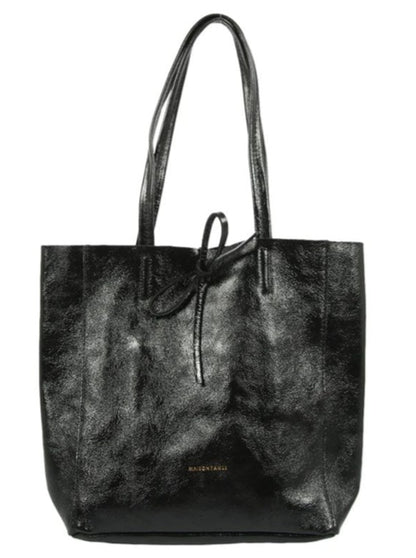 Metallic tote bag - large