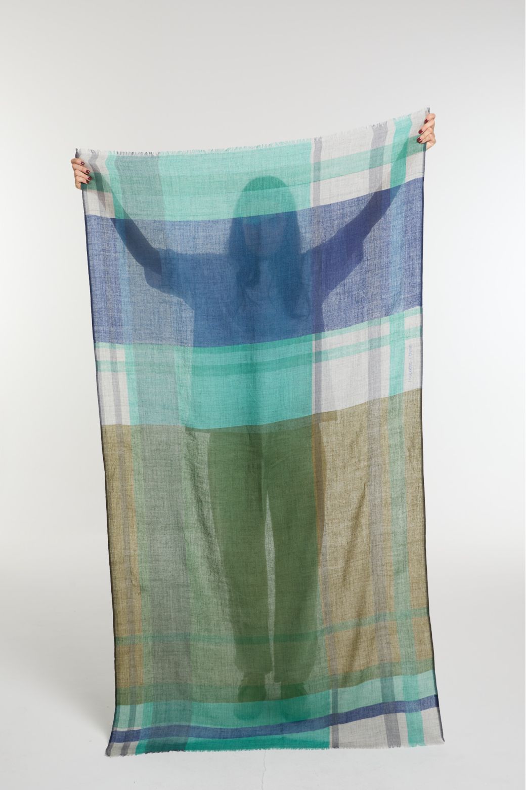 Blue Green Divine Scarf