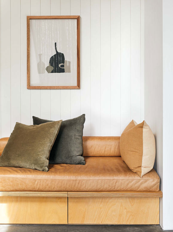 Cotton Velvet Cushion Cover | Nori