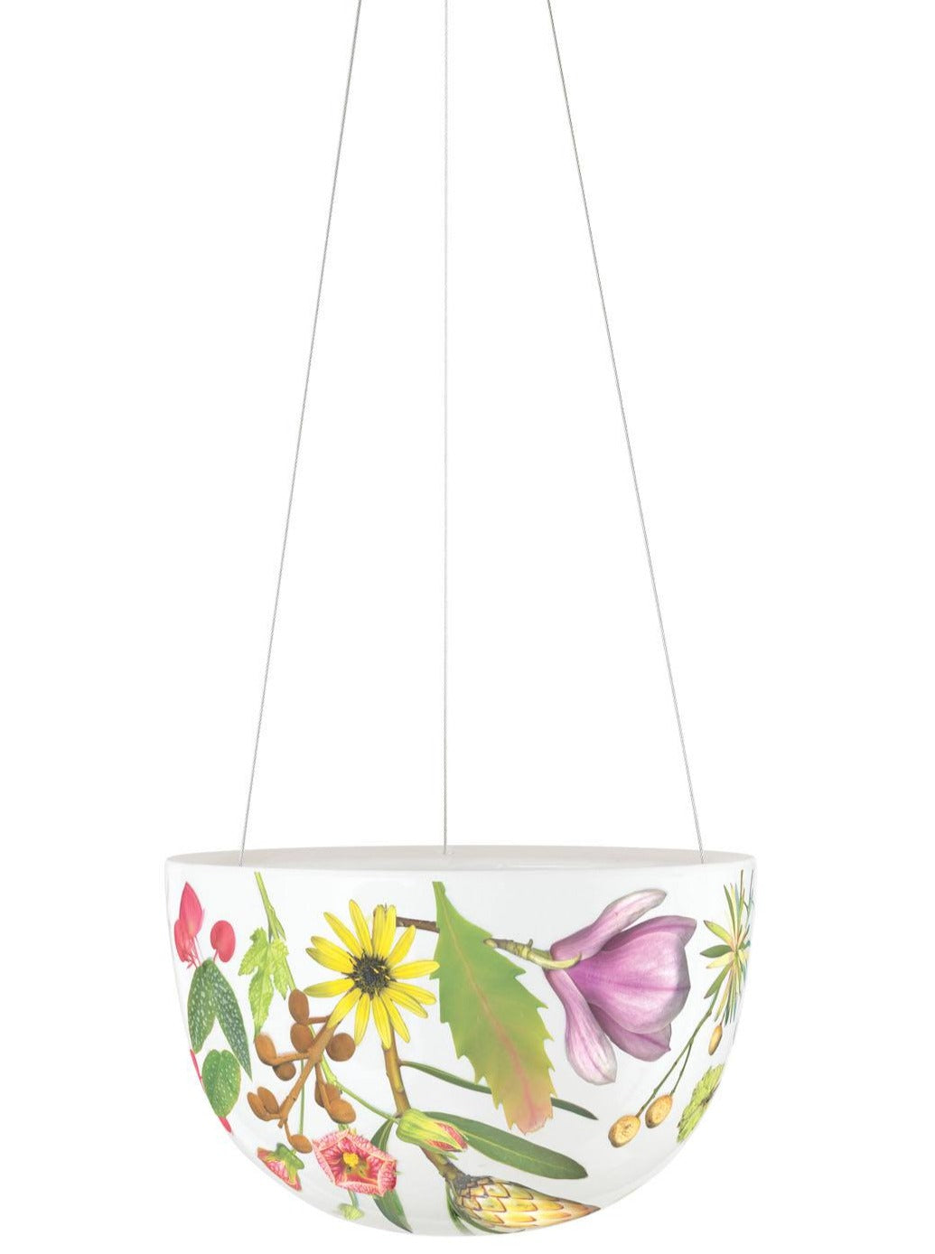 Spring Flowers Hanging Planter