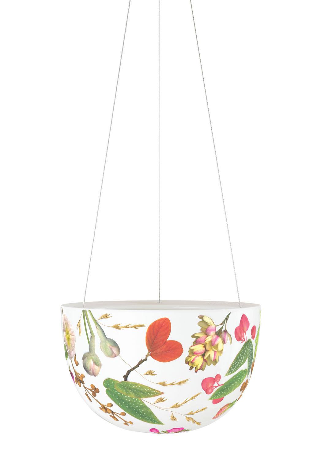 Spring Flowers Hanging Planter