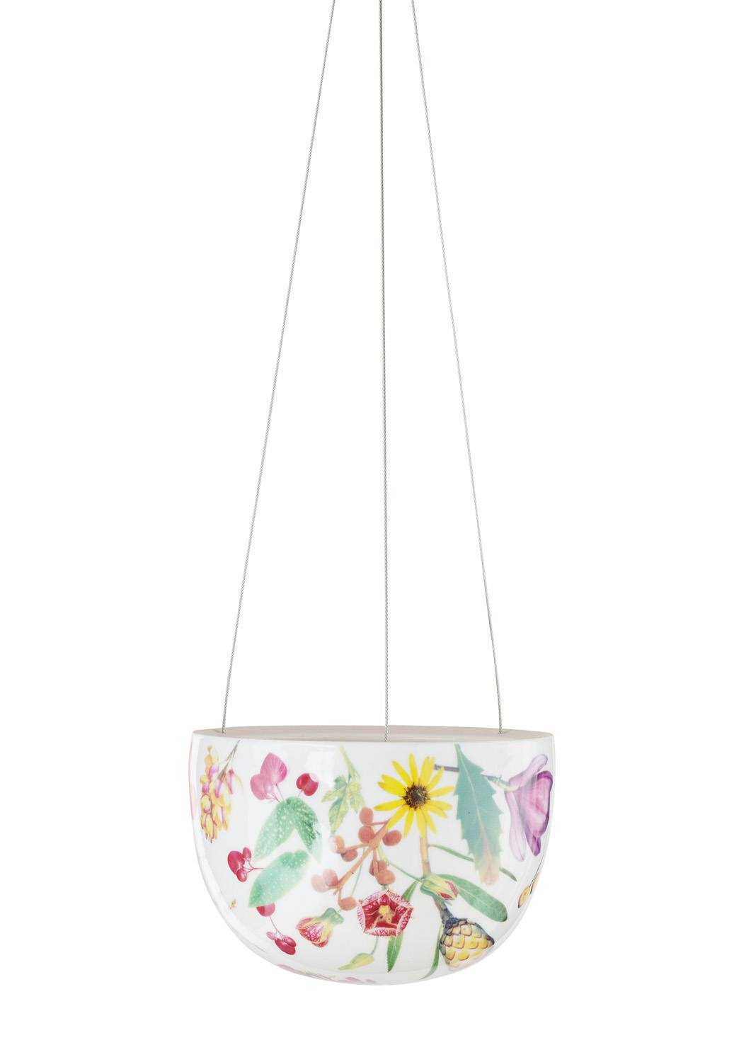 Spring Flowers Hanging Planter