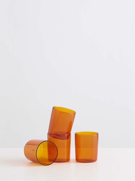 Goblets Set of 4 | Amber