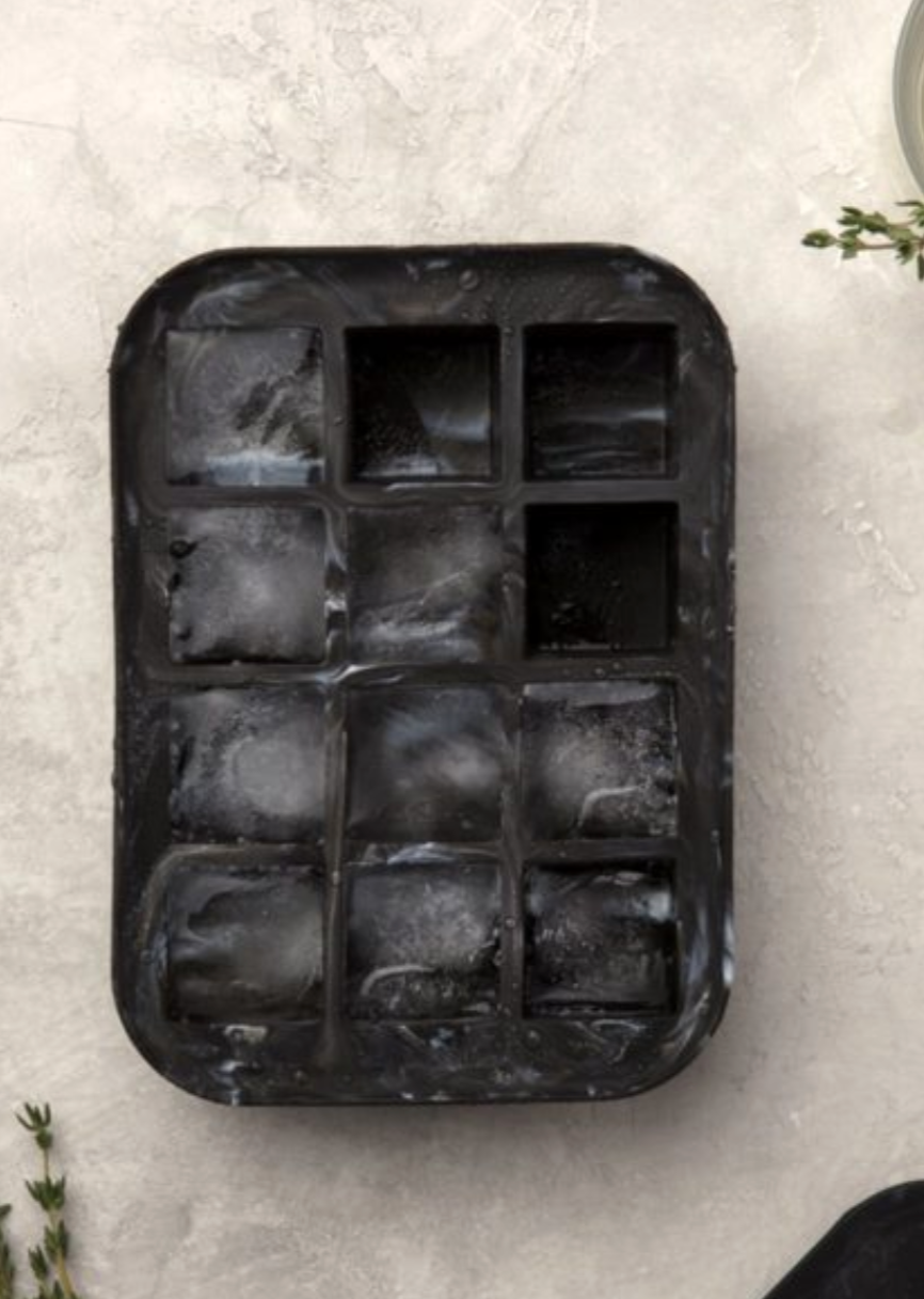 Everyday Ice Tray Black Marble