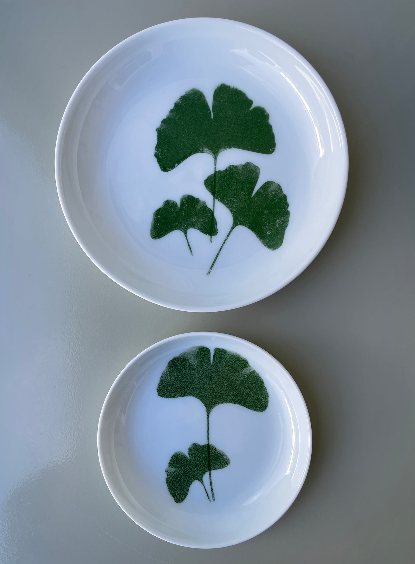 Ginkgo porcelain coupe | 20cm