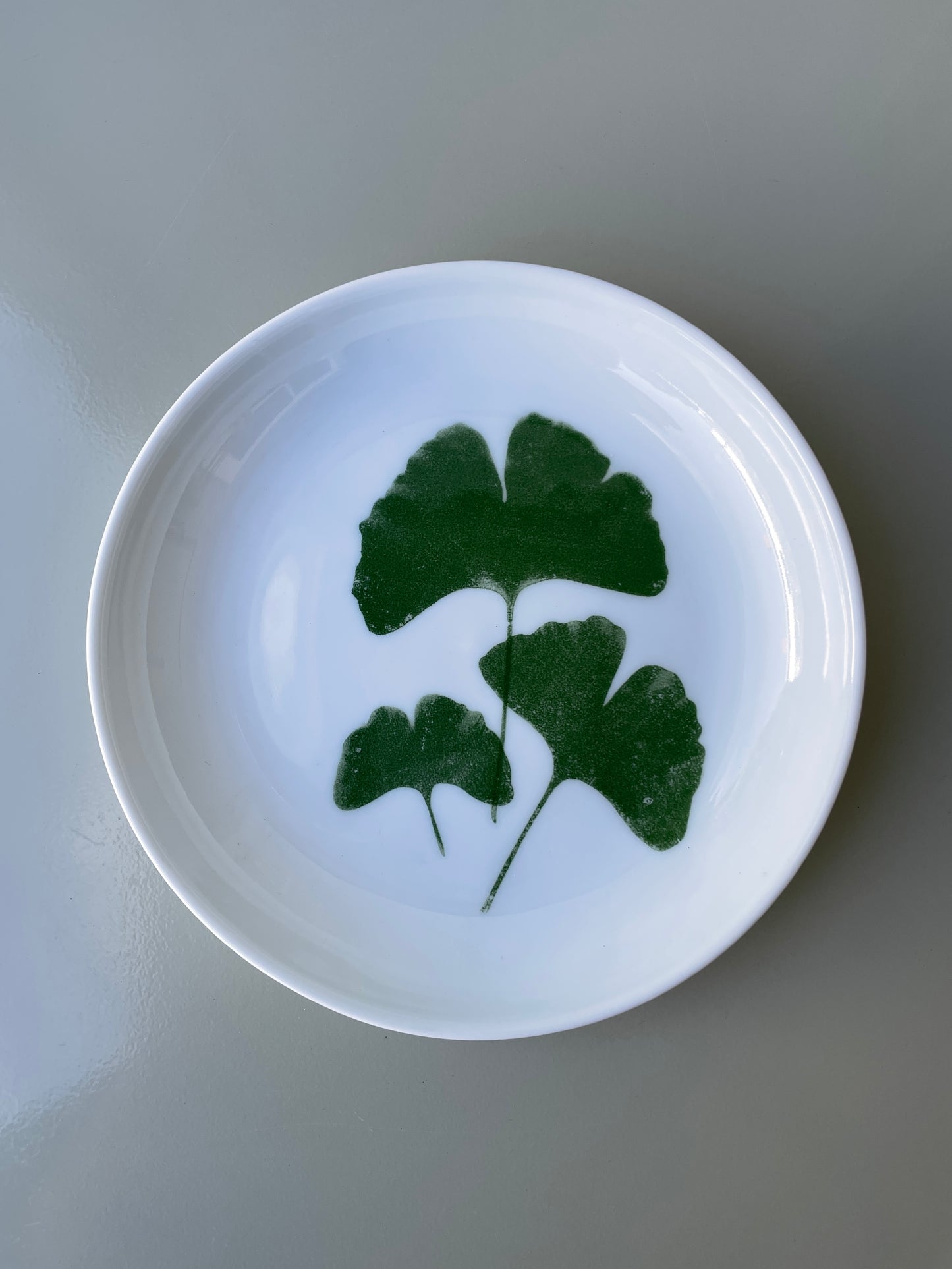 Ginkgo porcelain coupe | 20cm