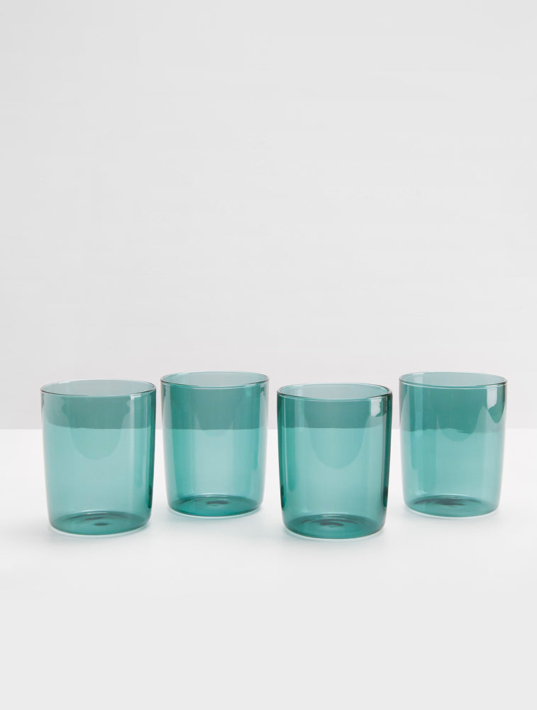 Goblets Set of 4 | Teal