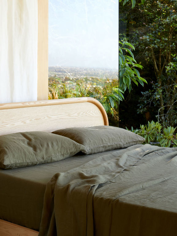 Ivy Linen Flat Sheet