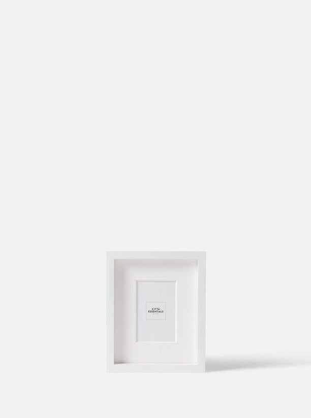 Edge Photo Frame 4x6 - White