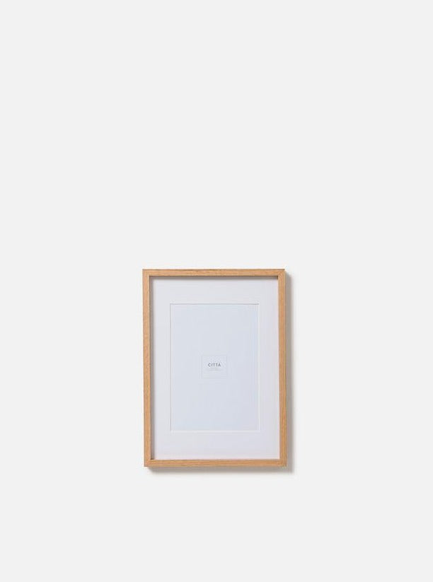 Edge A4 Picture Frame - Oak
