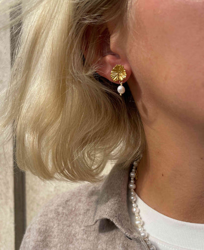 Copenhagen earrings | Gold
