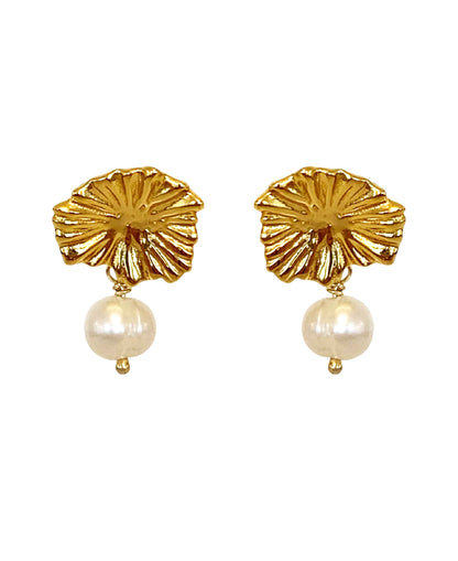 Copenhagen earrings | Gold