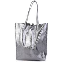 Load image into Gallery viewer, Metallic tote bag - large

