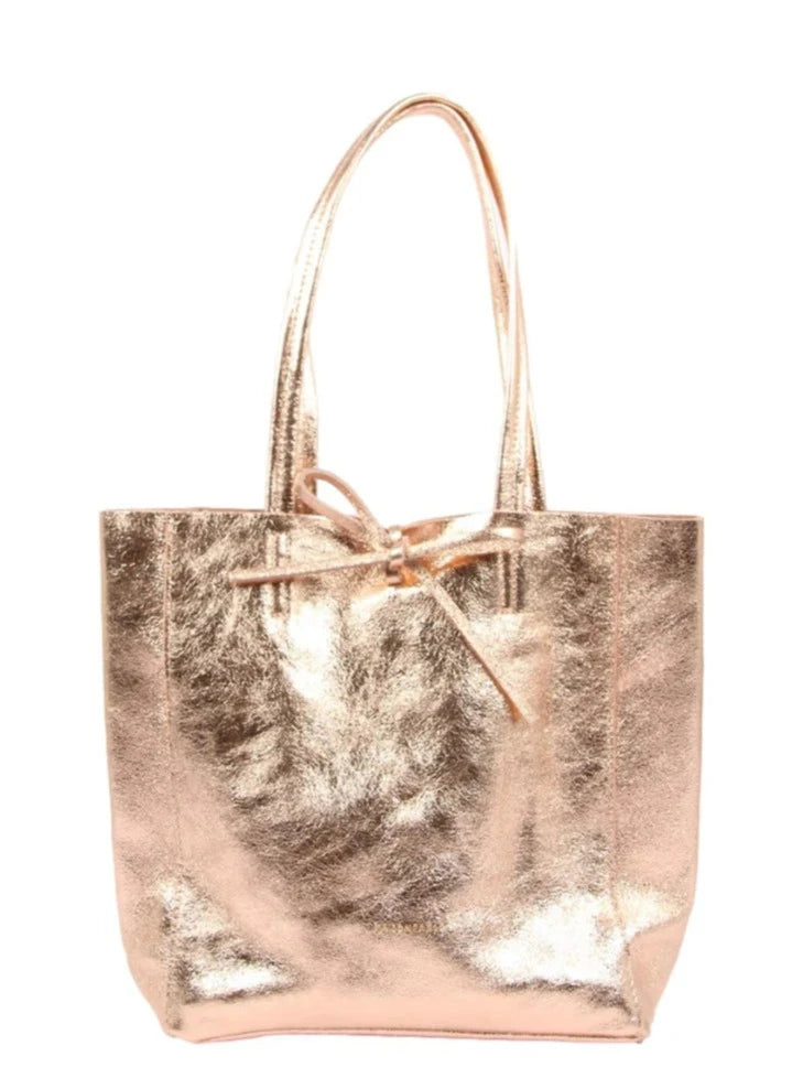 Metallic tote bag - medium