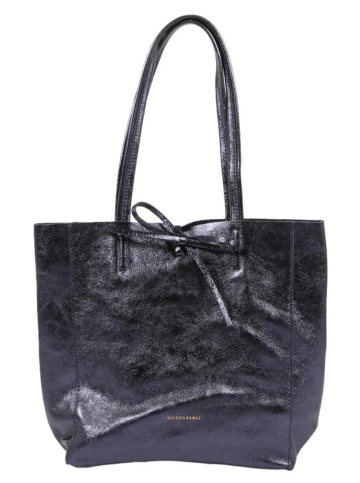 Metallic tote bag - medium