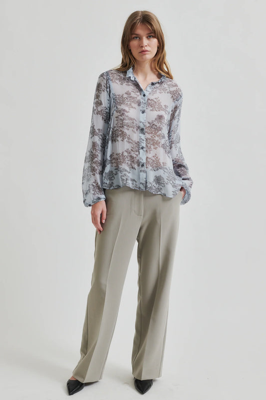 Maje Shirt | Cashmere blue