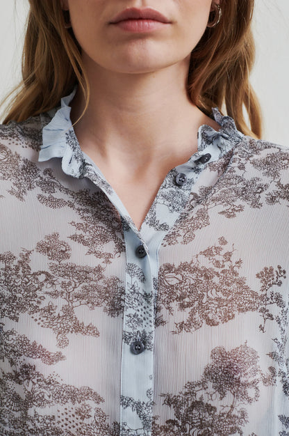 Maje Shirt | Cashmere blue