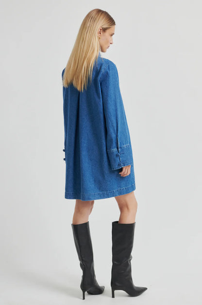 Cornelia Denim Tunic Dress