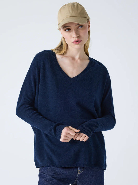 Camille - Cashmere poncho sweater