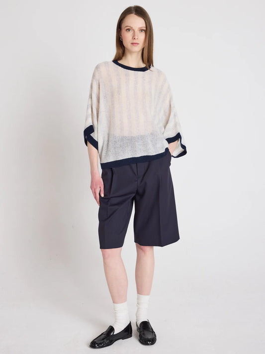 Nettie - Brushed cashmere sweater