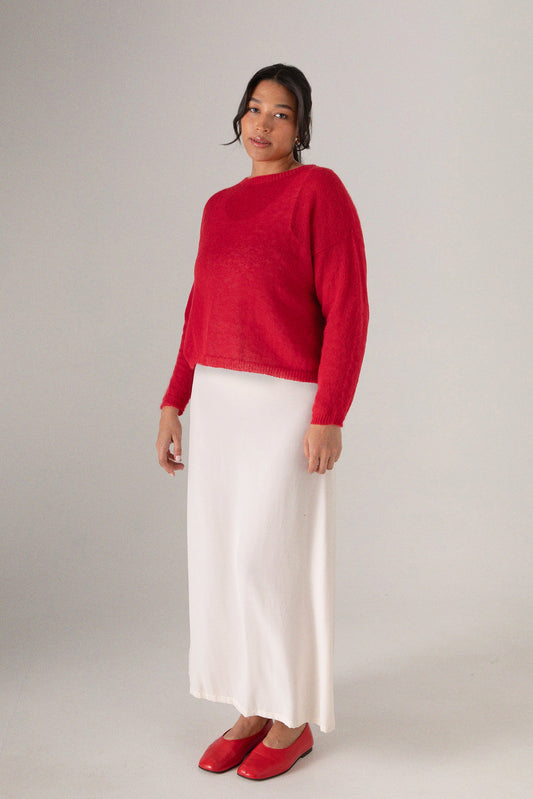 Feather Knit | Poppy